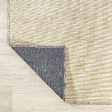 Cirkel Minimalist Geometric Dot Machine-washable Area Rug